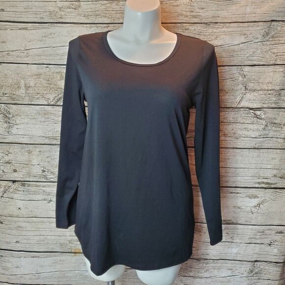 Lularoe Lynnae Black Long Sleeve Top Size XL NWT - Picture 1 of 5